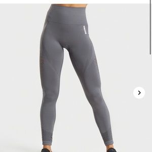 Gymshark Energy Seamless Leggings in Smokey Gray